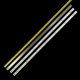 Пряма підсвітка для телевізора Bravis 40″ JL.D40071330-002AS-M (3 планки по 757 мм, 7 LED, лінза 17 мм, 3 В)