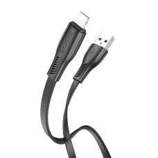 Кабель Borofone BX85 USB-A – Lightning (1 м · 12W · 2.4A) (Black)