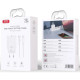 Сетевое зарядное устройство XO CE32 USB-C (20W · 3A) с кабелем Type-C – Type-C (White)