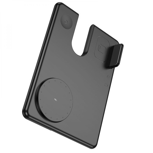 Бездротовий зарядний пристрій для Apple Hoco CQ1 3в1 (15W) (Black)