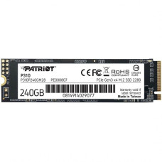 SSD-накопитель Patriot P310 240GB M.2 2280 NVMe