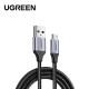 Кабель UGREEN US290 USB-A – Micro-USB (2 м · 12W · 2.4A) (Black)