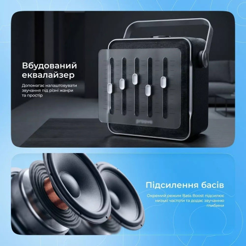 Bluetooth колонка Proove Fader 40W (Black)