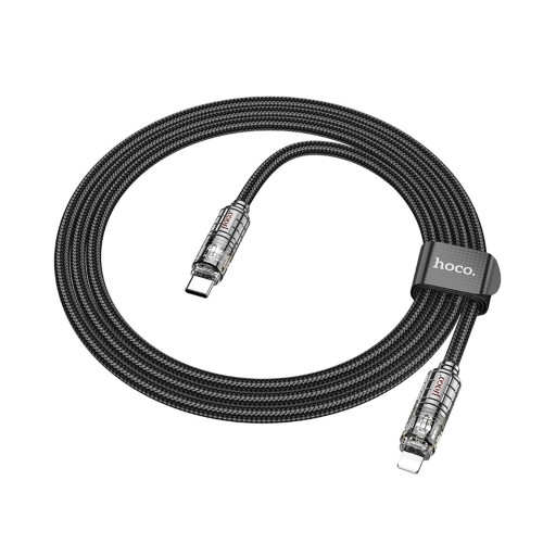 Кабель Hoco U122 Type-C – Lightning (1.2 м · 27W · 3A) (Black)