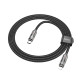 Кабель Hoco U122 Type-C – Lightning (1.2 м · 27W · 3A) (Black)