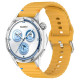 Ремінець універсальний 22 мм Silicone Wavy для Amazfit, Samsung, Huawei (Yellow)