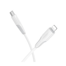 Кабель Borofone BX119 Type-C – Lightning (1 м · 27W · 3A) (White)