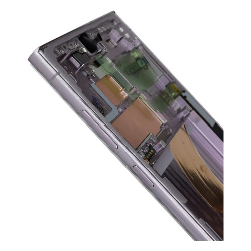 Дисплей для Samsung S918 Galaxy S23 Ultra з тачскріном в рамці (Lavender) (Original Assembled)