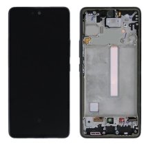 Дисплей для Samsung A736 Galaxy A73 (5G) (2022) з тачскріном в рамці (Grey) (IPS)