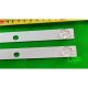 Пряма підсвітка для телевізора Telefunken 24″ MS-L1936 V1 (2 планки по 416 мм, 4 LED, лінза 15,5 мм, 6 В)