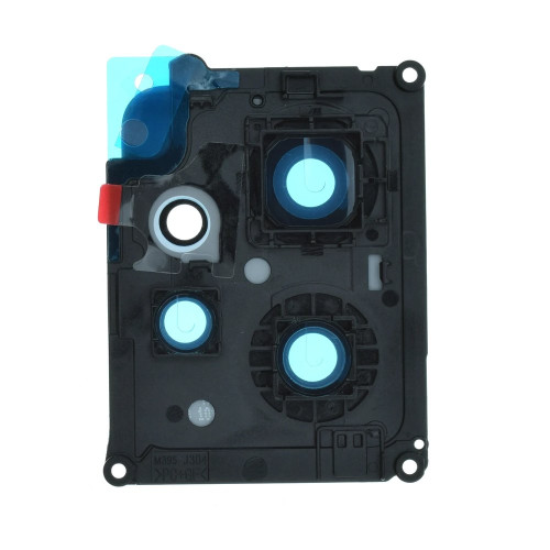 Стекло камеры для Xiaomi Redmi Note 12 (4G) в рамке (Blue) (Original)