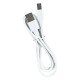 Кабель Husky L02 USB-A – Type-C (long pin 10 мм) (1 м · 15W · 3A) (White)