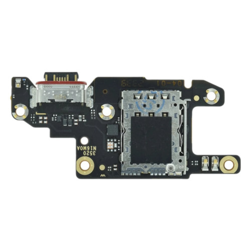 Нижня плата для Xiaomi Poco F6 з роз’ємом зарядки та мікрофоном (Original Used)
