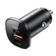Автомобільний зарядний пристрій Acefast B1 Mini USB-A+USB-C (38W · 3A) (Black)
