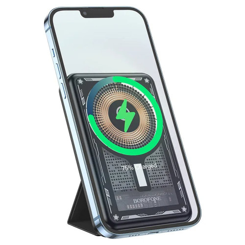 Повербанк Borofone BJ29 Magnetic PD20W+QC3.0 (10000 mAh) (Black)