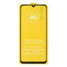 Защитное стекло в тех упаковке для Huawei Y6p (2020) (Full Glue) (0.3 мм, 2.5D) (Black)