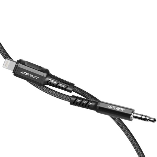Аудиокабель Acefast MFI C1-06 Lightning – 3.5 мм (1.2 м) (Black)