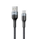 Кабель Remax RC-124a USB-A – Type-C (1 м · 2.4A) (Black)