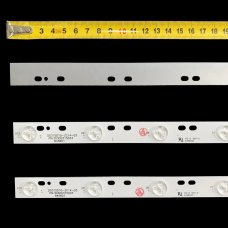 Пряма підсвітка для телевізора Bravis 32″ 303DG315033 (1 планка 570 мм, 10 LED, лінза 13 мм, 3 В)