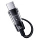 Кабель Baseus Gem Fast-Charging Data Cable Type-C – Type-C (2 м · 100W · 5A) (P10373000111) (Black)