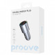 Автомобильное зарядное устройство Proove Double Energy Plus USB-A+USB-C (53W · 3A) (Metal Gray)