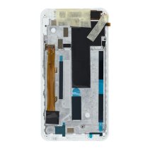Дисплей для Lenovo A5000 з тачскріном в рамці (White) (Original PRC)