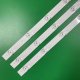 Пряма підсвітка для телевізора Bravis 32″ RF-AB320E32-0801S-03A1 (3 планки по 620 мм, 8 LED, лінза 17 мм, 3 В)