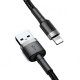 Кабель Baseus Cafule USB-A – Lightning (3 м · 18W · 2.1A) (CALKLF-RG1) (Black/Gray)