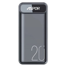 Повербанк Aspor A396 PD (20000 mAh) (Black)