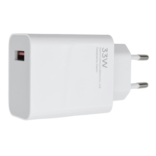 Сетевое зарядное устройство Xiaomi USB-A (33W · 3A) (OEM) (White)
