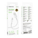 Кабель Borofone BX116 USB-A to Lightning12W USB-A – Lightning (1 м · 12W · 2.4A) (White)