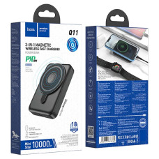 Повербанк Hoco Q11 Magnetic (10000 mAh) (Black)