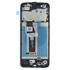 Дисплей для Motorola XT2345 Moto E13 с тачскрином в рамке (Black) (Original)