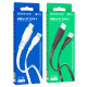 Кабель Borofone BX85 USB-A – Type-C (1 м · 15W · 3A) (White)