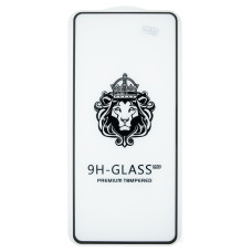 Захисне скло Lion для Poco F3 GT (Full Glue) (0.3 мм, 2.5D) (Black)
