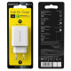 Мережевий зарядний пристрій Borofone BA21A USB-A (18W · 3A) (White)