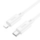 Кабель Hoco X88 Type-C – Lightning (1 м · 20W · 2.4A) (White)
