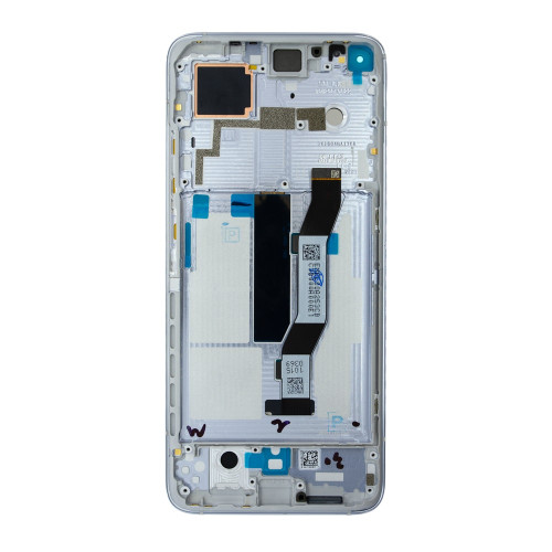 Дисплей для Xiaomi Mi 10T Pro (5G) с тачскрином в рамке (Silver) (Original)