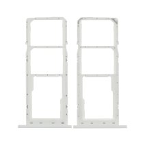 Тримач SIM-карти та карти пам’яті для Samsung A037M Galaxy A03s (2021) (версія на 2×SIM) (White)