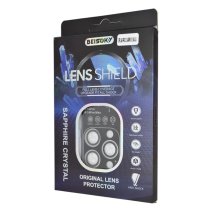 Защитное стекло камеры BEISOKY PVD для Apple iPhone 14 Pro (Silver)
