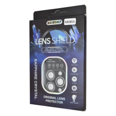 Захисне скло камери BEISOKY PVD для Apple iPhone 14 Pro (Silver)