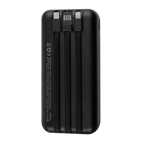 Повербанк iDragon Power WP-29 22.5W з кабелем 3в1 (20000 mAh) (Black)