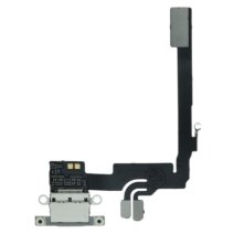 Шлейф для Apple iPhone 16 Pro с разъемом зарядки (White Titanium) (Original PRC)