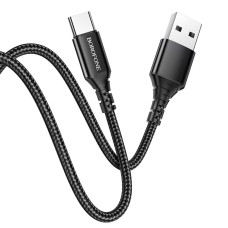 Кабель Borofone BX54 USB-A – Type-C (1 м · 15W · 3A) (Black)