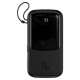 Повербанк Baseus QPow Digital Display с кабелем Lightning-C 3A (20000 mAh) (Black)
