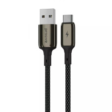 Кабель Proove Dense Metal USB-A – Type-C (1 м · 12W · 2.4A) (Black)