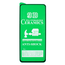 Защитная пленка Ceramic для Oppo Reno6 (Full Glue) (Black)