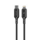 Кабель Proove Flex Metal Type-C – Lightning (1 м · 27W · 3A) (Black)