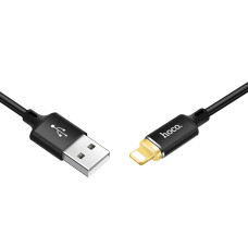 Кабель Hoco U28 Magnetic USB-A – Lightning (1.2 м · 10W · 1.8A) (Black)