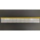 Пряма підсвітка для телевізора Bravis 40″ 39-U3000 (8 планок, 10 LED, лінза 15,5 мм, 6 В)